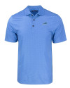 Buffalo Bills Mono Cutter & Buck Pike Eco Tonal Geo Print Stretch Recycled Mens Polo Atlas Light Blue Mannequin Thumbnail Image