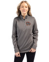 Norfolk Tides Clique Helsa  Performance Womens Half Zip Pullover Sweatshirt Titan Front Thumbnail Image