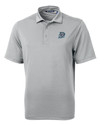 View image 1: Gulf Shores High School Cutter & Buck Virtue Epic Confidence Recycled Pique Mens Big & Tall Polo Polished Medium Gray Mannequin