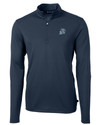 Gulf Shores High School Cutter & Buck Virtue Eco Pique Recycled Quarter Zip Mens Pullover NVBU_MANN_HG 1 Thumbnail Image