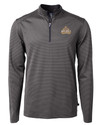 Riverdale High School Cutter & Buck Virtue Eco Pique Micro Stripe Recycled Mens Big & Tall Quarter Zip BLEG_MANN_HG 1 Thumbnail Image