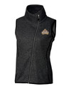 Riverdale High School Cutter & Buck Mainsail Sweater Knit Womens Asymmetrical Vest CCH_MANN_HG 1 Thumbnail Image