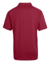 Mannequin back view of a Chutney Cutter & Buck Prospect Eco Textured Stretch Recycled Mens Short Sleeve Polo Thumbnail Image