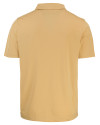 Mannequin back view of a Desert Cutter & Buck Prospect Eco Textured Stretch Recycled Mens Short Sleeve Polo Thumbnail Image