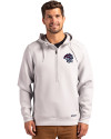 Binghamton Rumble Ponies Cutter & Buck Roam Epic Versatility Half Zip Recycled Mens Hooded Pullover Solitare Front Thumbnail Image