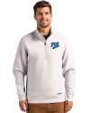 Pitt Panthers College Vault Cutter & Buck Roam Epic Versatility Recycled Quarter Zip Mens Pullover Solitare Front Thumbnail Image