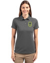 Nashville SC Cutter & Buck Advantage Eco Tri-Blend Pique Womens Polo Elemental Grey Front Thumbnail Image