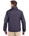 Nashville SC Cutter & Buck Rainier PrimaLoft® Mens Eco Insulated Full Zip Puffer Jacket Dark Navy/Silver Back Thumbnail Image