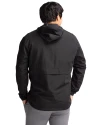 Minnesota United FC Cutter & Buck Charter Eco Recycled Mens Anorak Jacket Black Back Thumbnail Image
