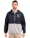 Nashville SC Cutter & Buck Charter Eco Recycled Mens Anorak Jacket Navy Blue/Polished Front Thumbnail Image