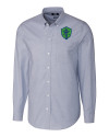 Seattle Sounders FC Cutter & Buck Stretch Oxford Mens Long Sleeve Dress Shirt Light Blue Mannequin Thumbnail Image