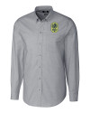View image 2: Nashville SC Cutter & Buck Easy Care Stretch Oxford Mens Long Sleeve Button Down Shirt Charcoal Mannequin