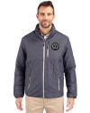 Philadelphia Union Cutter & Buck Rainier PrimaLoft®  Mens Big and Tall Eco Insulated Puffer Jacket Anthracite Melange Front Thumbnail Image