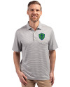 Seattle Sounders FC Cutter & Buck Forge Eco Double Stripe Stretch Recycled Mens Polo Polished/White Front Thumbnail Image
