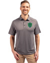 Seattle Sounders FC Cutter & Buck Forge Eco Stretch Recycled Mens Big & Tall Polo Elemental Grey Front Thumbnail Image