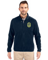 Nashville SC Cutter & Buck Cascade Eco Fleece Mens Full Zip Jacket Navy Blue Front Thumbnail Image