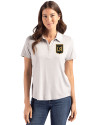 LAFC Cutter & Buck Coastline Epic Comfort Recycled Womens Polo CONCRETE Front Thumbnail Image
