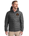 Houston Dynamo FC Cutter & Buck Mission Ridge Repreve® Eco Insulated Mens Puffer Jacket Elemental Grey Front Thumbnail Image