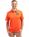 FC Cincinnati Cutter & Buck Forge Eco Stretch Recycled Mens Big & Tall Polo College Orange Front Thumbnail Image