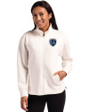 Sporting Kansas City Cutter & Buck Roam Epic Versatility Full Zip Recycled Womens Jacket Shell Front Thumbnail Image