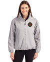 Atlanta United FC - Cutter & Buck Charter Eco Recycled Womens Full-Zip Jacket Polished Medium Gray Front Thumbnail Image