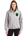 Austin FC - Cutter & Buck Charter Eco Recycled Womens Full-Zip Jacket Polished Medium Gray Front Thumbnail Image