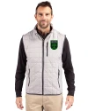 Austin FC - Cutter & Buck Rainier PrimaLoft® Mens Eco Insulated Full Zip Puffer Vest Polished Medium Gray Front Thumbnail Image