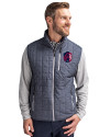 St. Louis City SC Cutter & Buck Rainier PrimaLoft® Mens Eco Insulated Full Zip Puffer Vest Anthracite Melange Front Thumbnail Image