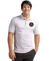 Atlanta United FC - Cutter & Buck Advantage Tri-Blend Space Dye Mens Polo Elemental Grey Front Thumbnail Image