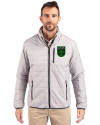 Austin FC - Cutter & Buck Rainier PrimaLoft® Mens Eco Insulated Full Zip Puffer Jacket Polished Medium Gray Front Thumbnail Image