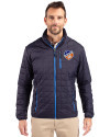 FC Cincinnati Cutter & Buck Rainier PrimaLoft® Mens Eco Insulated Full Zip Puffer Jacket Dark Navy Front Thumbnail Image
