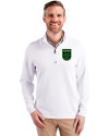 Austin FC - Cutter & Buck Traverse Stretch Eco Quarter Zip Mens Pullover White Front Thumbnail Image