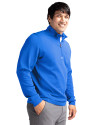 Charlotte FC Cutter & Buck Traverse Stretch Eco Quarter Zip Mens Pullover Digital Side Thumbnail Image