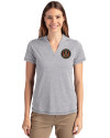 Atlanta United FC - Cutter & Buck Forge Eco Heathered Stretch Womens Blade Top Polished Heather Front Thumbnail Image