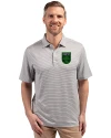 Austin FC - Cutter & Buck Forge Eco Double Stripe Stretch Recycled Mens Polo Polished/White Front Thumbnail Image