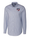View image 5: FC Dallas Cutter & Buck Easy Care Stretch Oxford Mens Long Sleeve Button Down Shirt Light Blue Mannequin