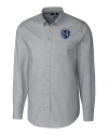 View image 2: Sporting Kansas City Cutter & Buck Easy Care Stretch Oxford Mens Long Sleeve Button Down Shirt Charcoal Mannequin