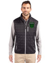 Austin FC - Cutter & Buck Rainier PrimaLoft® Mens Big and Tall Eco Insulated Full Zip Puffer Vest Black Front Thumbnail Image