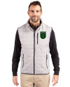 Austin FC - Cutter & Buck Rainier PrimaLoft® Mens Big and Tall Eco Insulated Full Zip Puffer Vest Polished Medium Gray Front Thumbnail Image