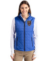 Real Salt Lake Cutter & Buck Rainier PrimaLoft® Womens Eco Insulated Full Zip Puffer Vest Royal Front Thumbnail Image