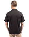 D.C. United Cutter & Buck Virtue Eco Pique Recycled Mens Polo Black Back Thumbnail Image