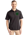 Austin FC - Cutter & Buck Virtue Eco Pique Recycled Mens Polo Black Front Thumbnail Image