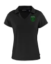 View image 1: Austin FC - Cutter & Buck Daybreak Recycled Womens V-Neck Polo Black Mannequin