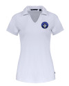 CF Montréal Cutter & Buck Daybreak Eco Recycled Womens V-neck Polo White Mannequin Thumbnail Image