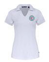 Chicago Fire FC Cutter & Buck Daybreak Eco Recycled Womens V-neck Polo White Mannequin Thumbnail Image