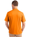 Houston Dynamo FC Cutter & Buck Prospect Eco Textured Stretch Recycled Mens Short Sleeve Polo Orange Burst Back Thumbnail Image
