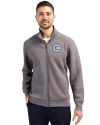 Chicago Fire FC Cutter & Buck Roam Epic Versatility Recycled Full Zip Mens Jacket Elemental Grey Front Thumbnail Image