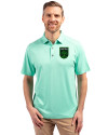 Austin FC - Cutter & Buck Forge Eco Stretch Recycled Mens Polo Fresh Mint Heather Front Thumbnail Image
