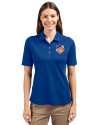 FC Cincinnati Cutter & Buck Virtue Eco Pique Recycled Womens Polo Tour Blue Front Thumbnail Image