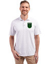 Austin FC - Cutter & Buck Virtue Eco Pique Tile Print Recycled Mens Polo White Front Thumbnail Image